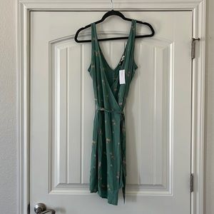 AE floral print wrap dress